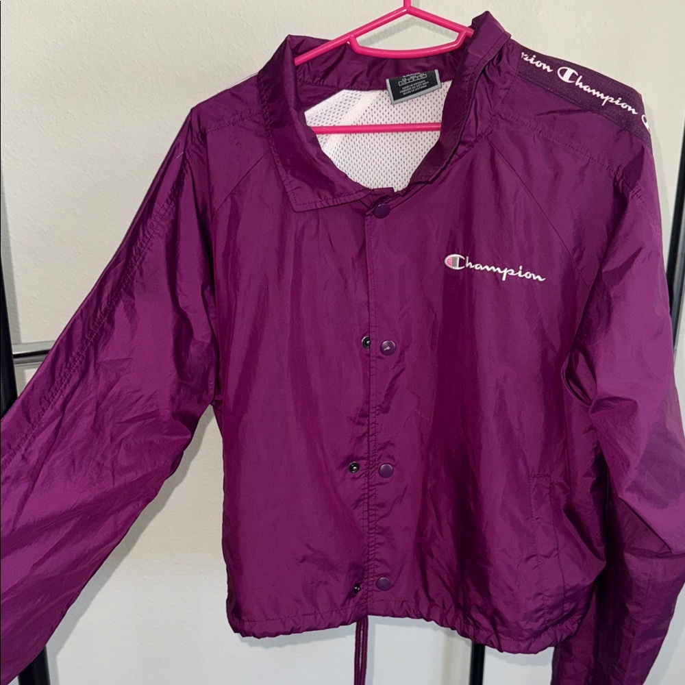 Champion Women's Plum Bomber Jacket